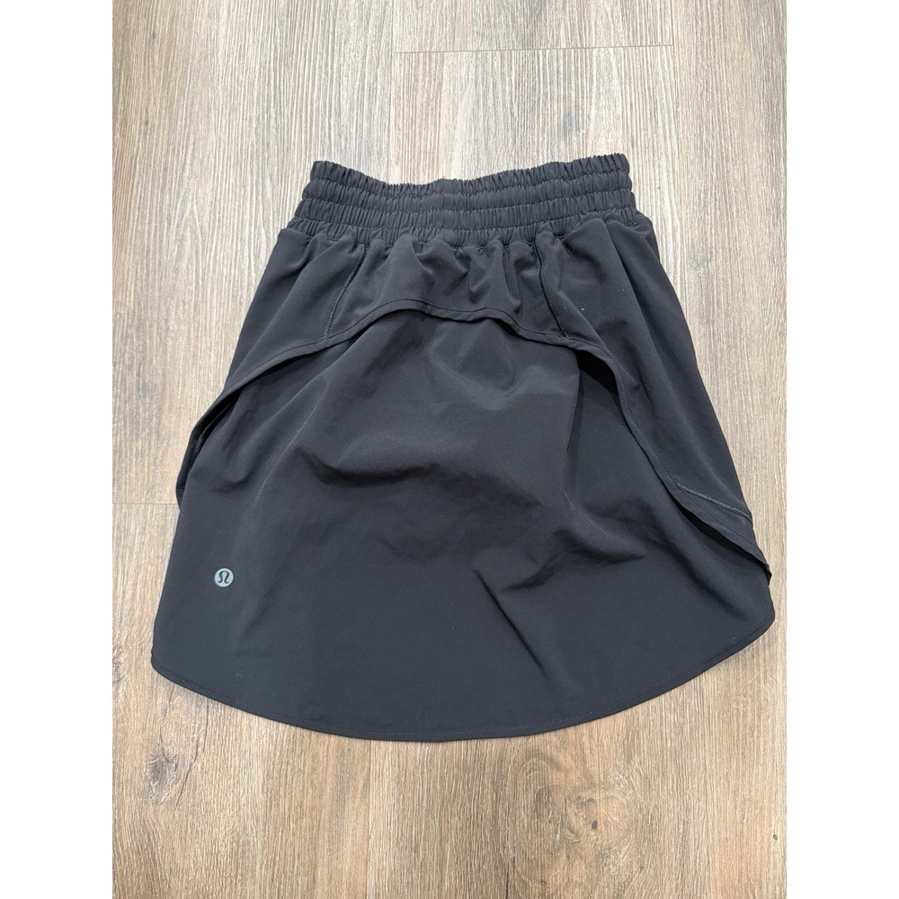 Lululemon Hotty‎ Hot High-Rise Skirt *Long Black Womens Size 0
